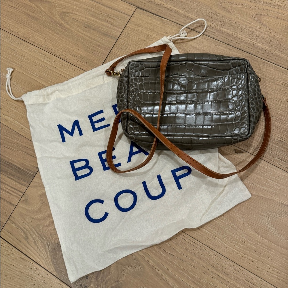 Marisol w/ Front Pocket - Fog Croco